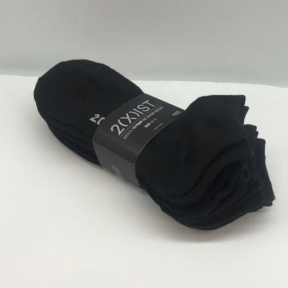 2(X)IST MENŚ 10 PAIR NO SHOW SOCKS SIZE 10-13 - Picture 8 of 14